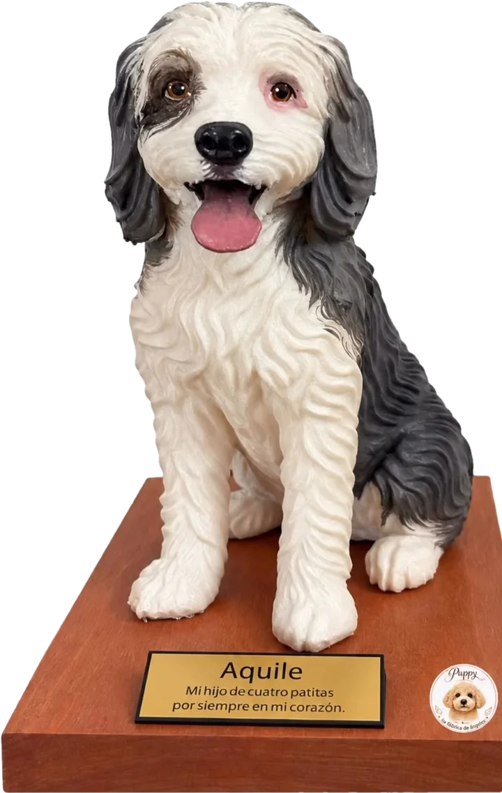 Figura de Aquile, hecha por Puppy
