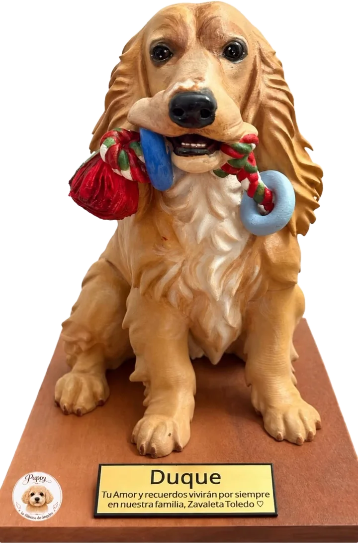 Figura de Duque, hecha por Puppy