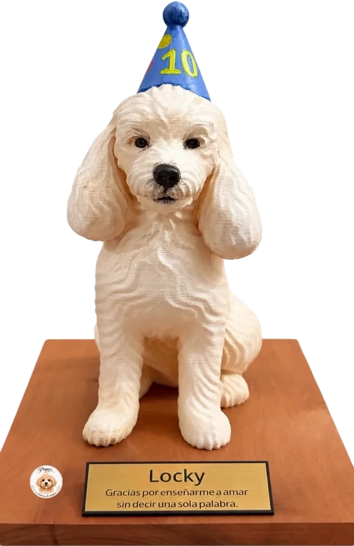 Figura de Locky, hecha por Puppy